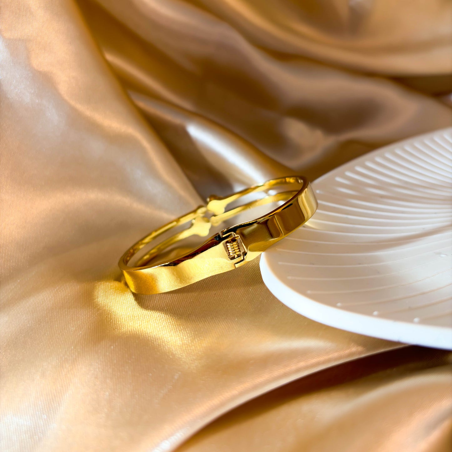 Black Clover Double Cuff Bracelet