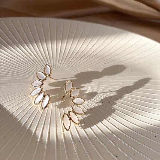 Ivory Vine Earrings