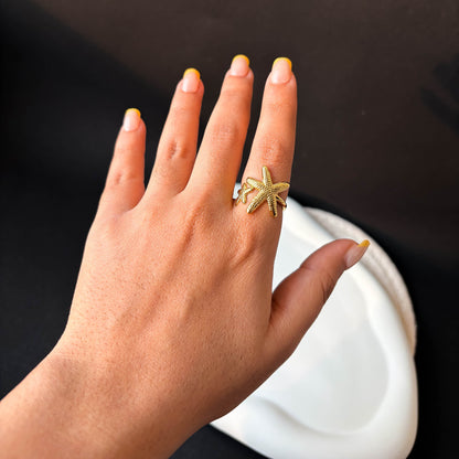 Dual Starfish Ring