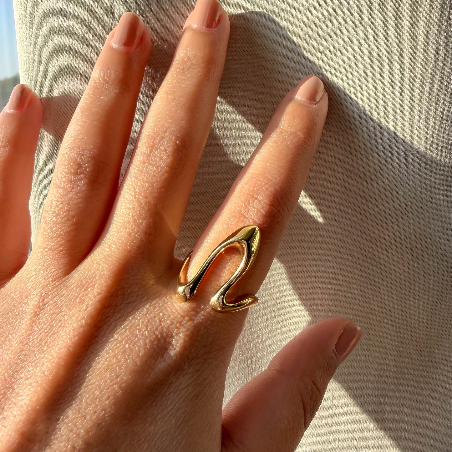Wishbone Arc Ring