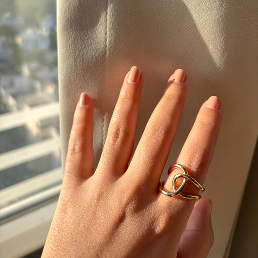Double Loop Ring
