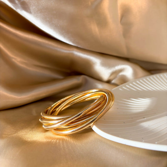 Multi Layer Coil Bracelet