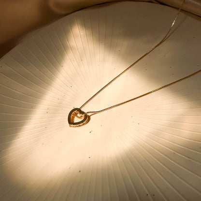 Soft Loop Heart Pendant