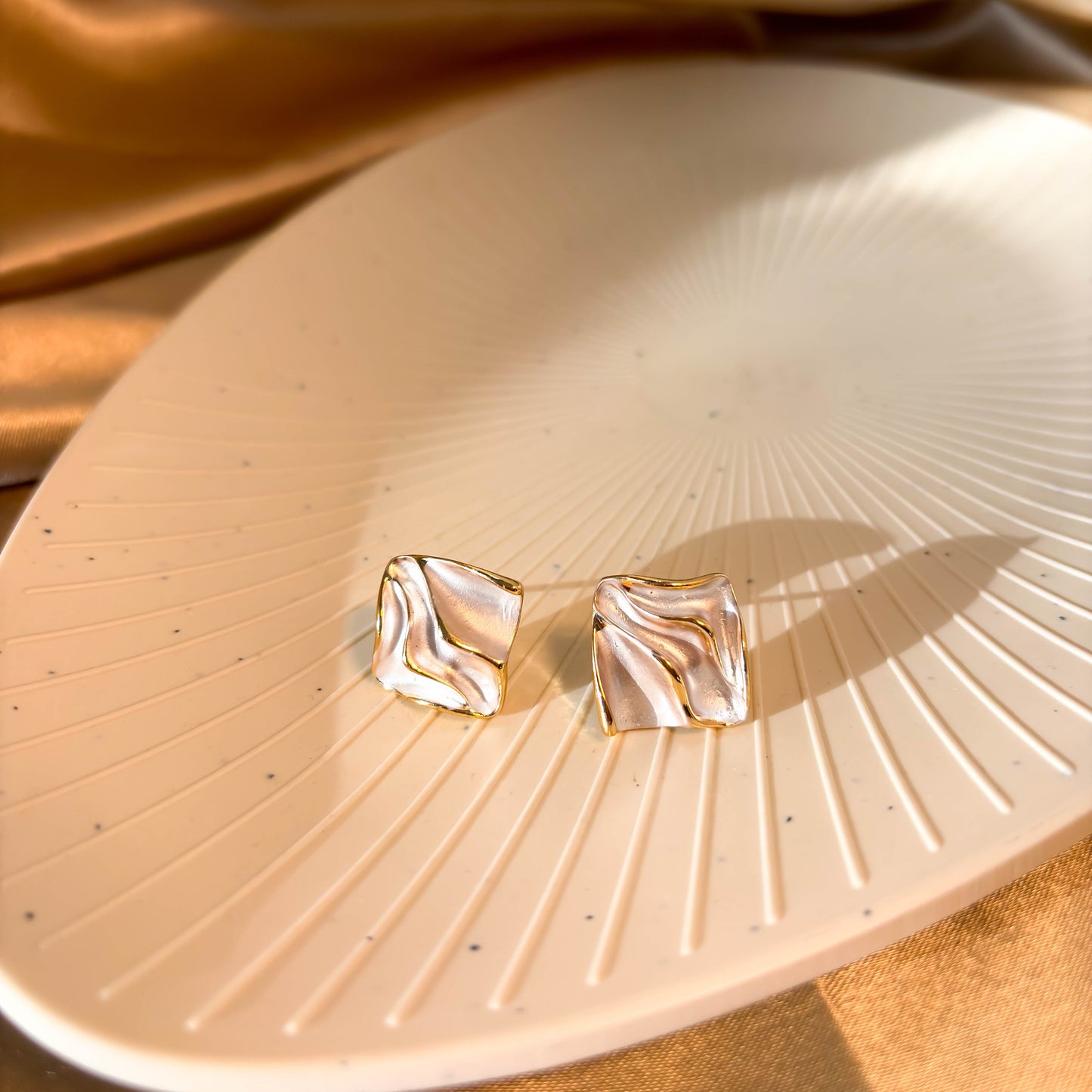 Square Wave Earrings