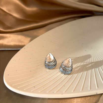 Silver Stack Earrings