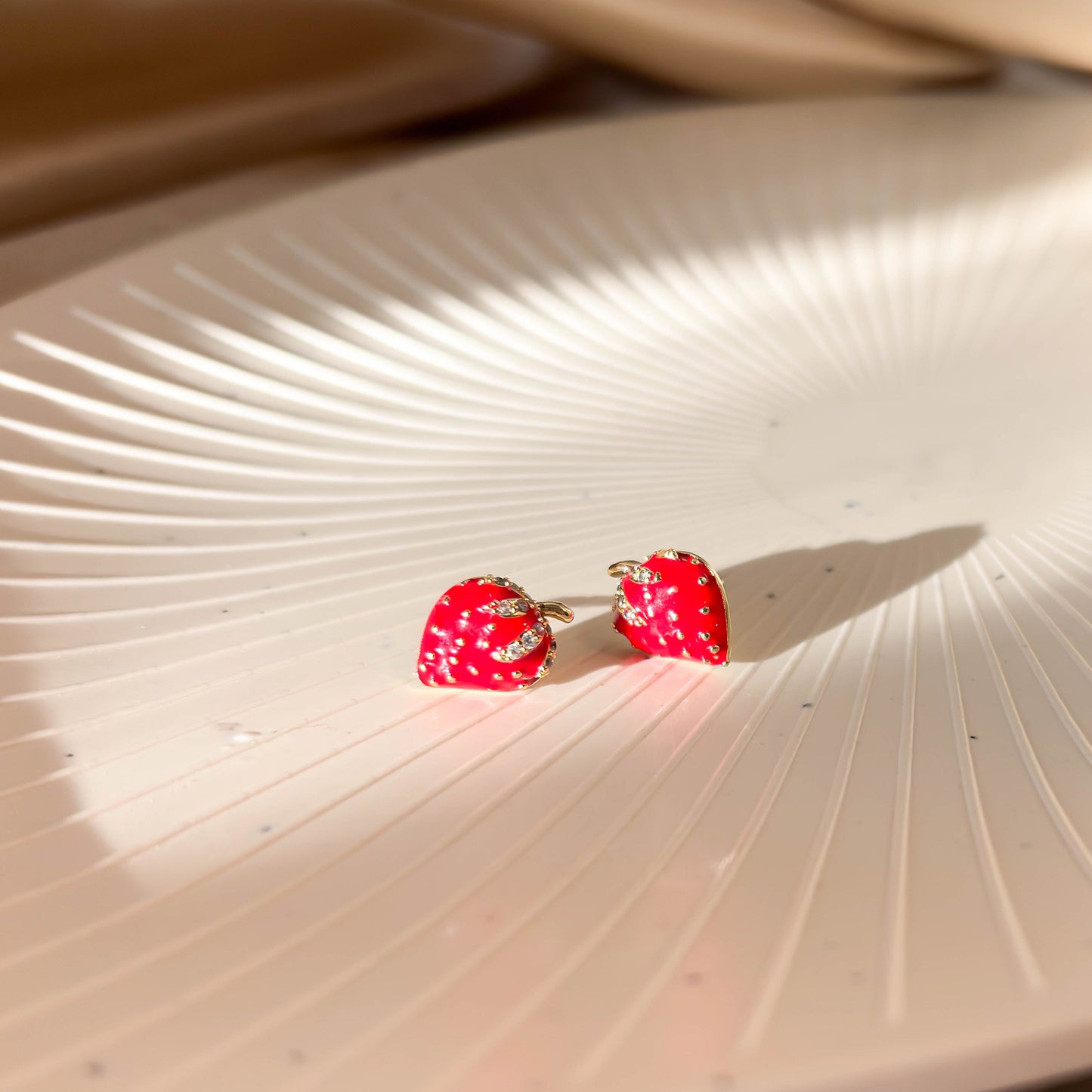 Strawberry Stud Earrings