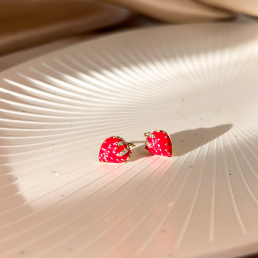 Strawberry Stud Earrings