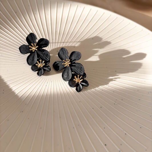 Midnight Bloom Earrings