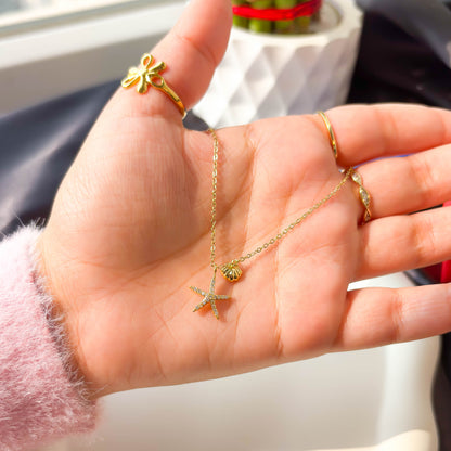 Starfish Charm Pendant