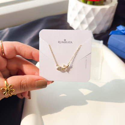 Gold Leaf Pendant