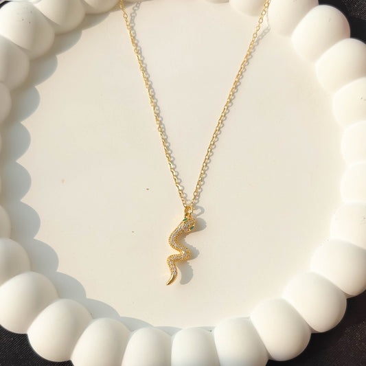 Minimal Snake Pendant