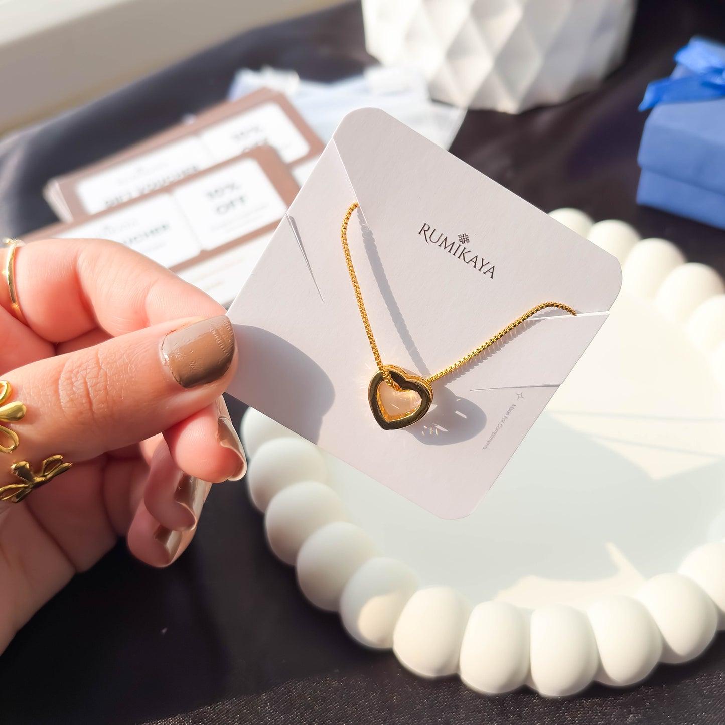 Soft Loop Heart Pendant