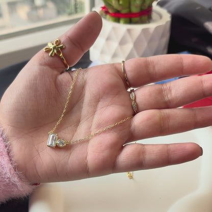 Dual Stone Pendant