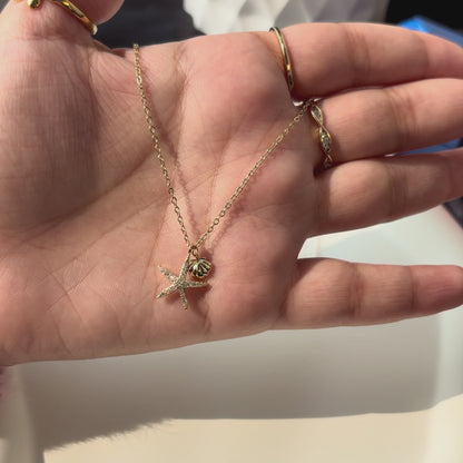 Starfish Charm Pendant
